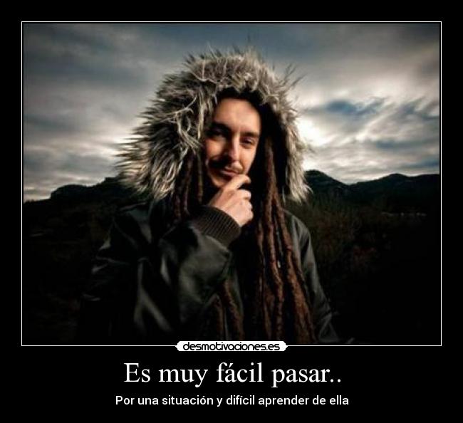 Es muy fácil pasar.. -