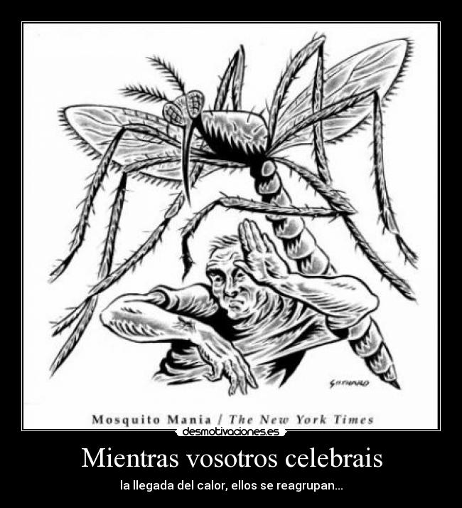 Mientras vosotros celebrais - la llegada del calor, ellos se reagrupan...