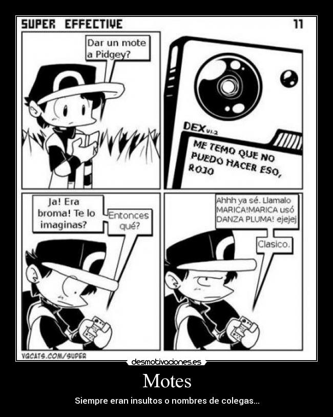 carteles motes pokemon pokedex desmotivaciones