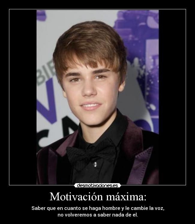 Motivación máxima: -