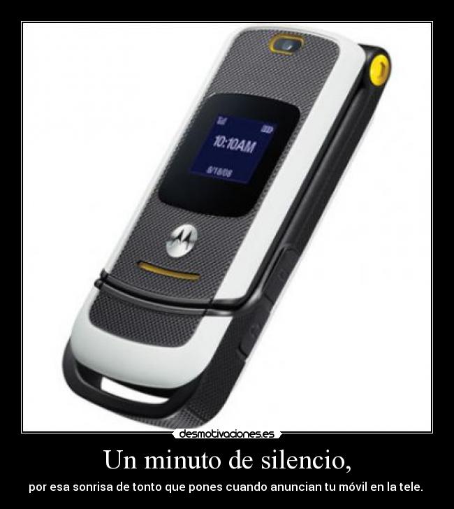 Un minuto de silencio, - 