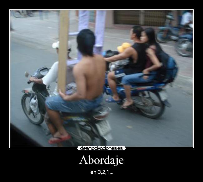 Abordaje - en 3,2,1...