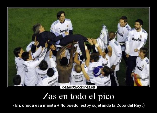 Zas en todo el pico -