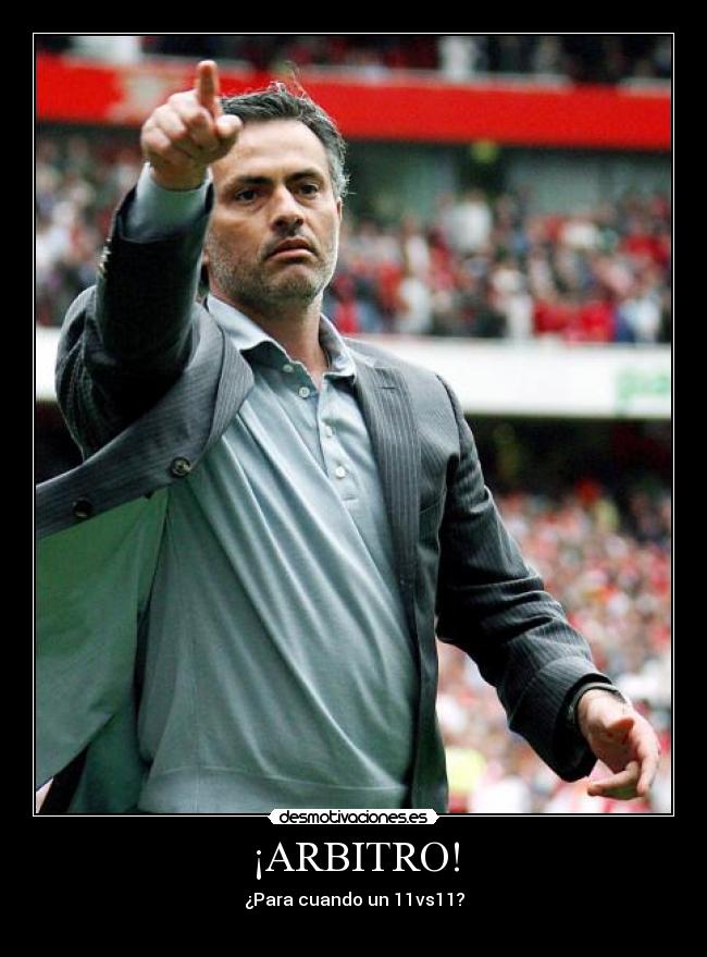 ¡ARBITRO! - ¿Para cuando un 11vs11?