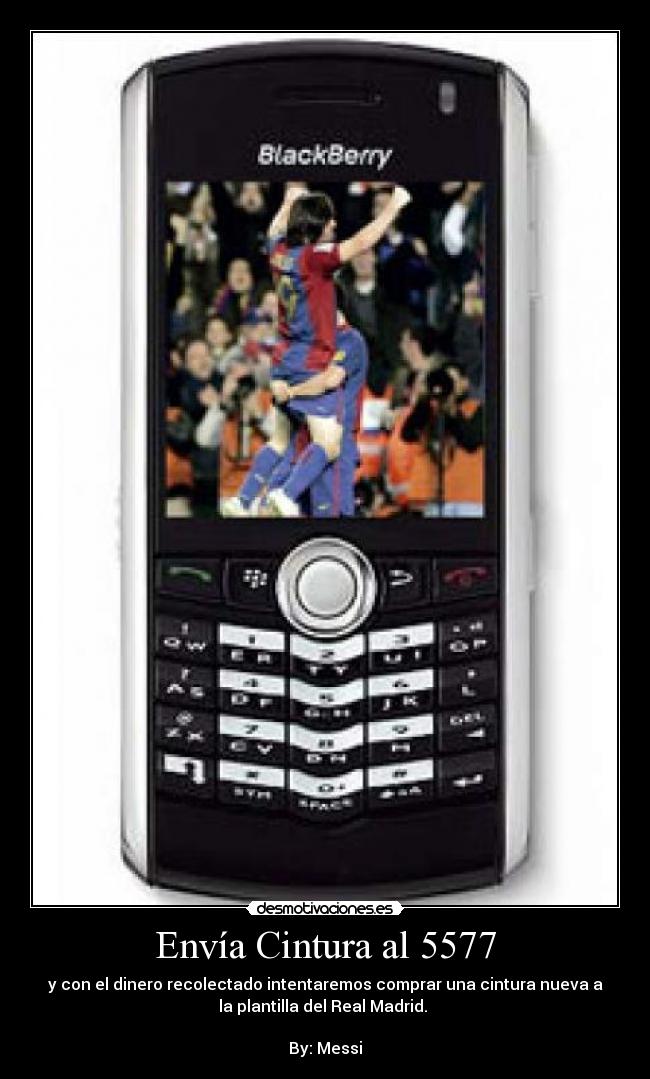 Envía Cintura al 5577 -