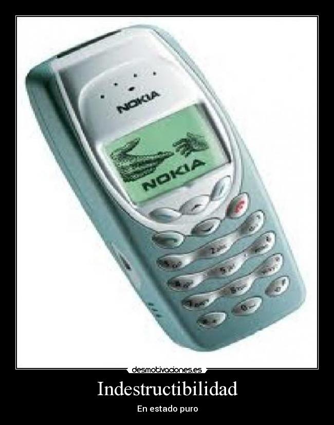 Indestructibilidad - En estado puro