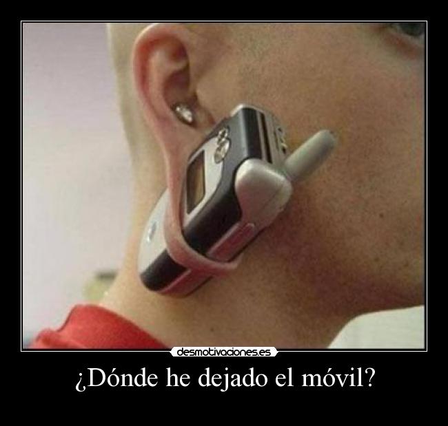 ¿Dónde he dejado el móvil? - 