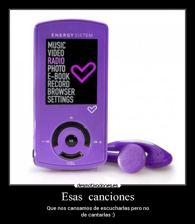 Esas  canciones - 