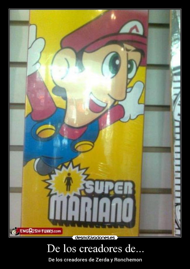 De los creadores de... - De los creadores de Zerda y Ronchemon