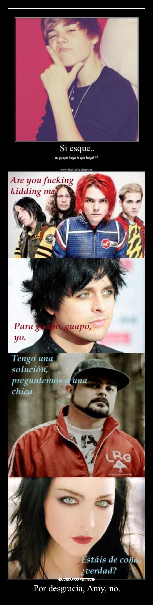 Por desgracia, Amy, no. - 