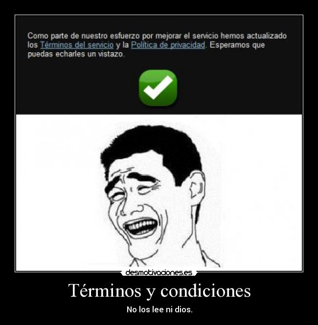 Términos y condiciones -