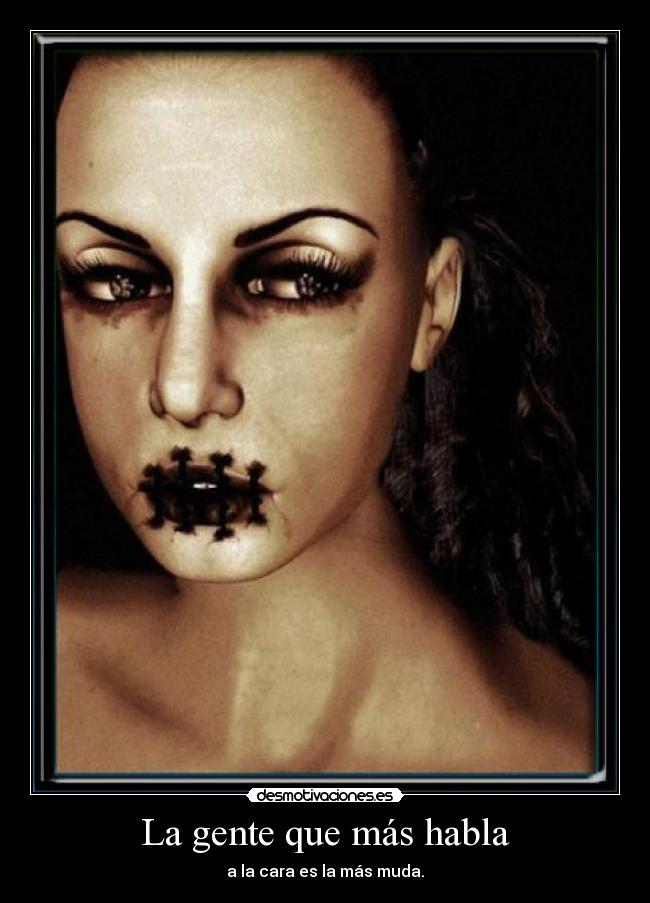 La gente que más habla - 