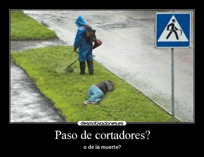 Paso de cortadores? - 
