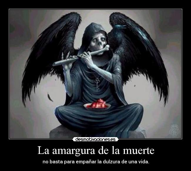 La amargura de la muerte - 