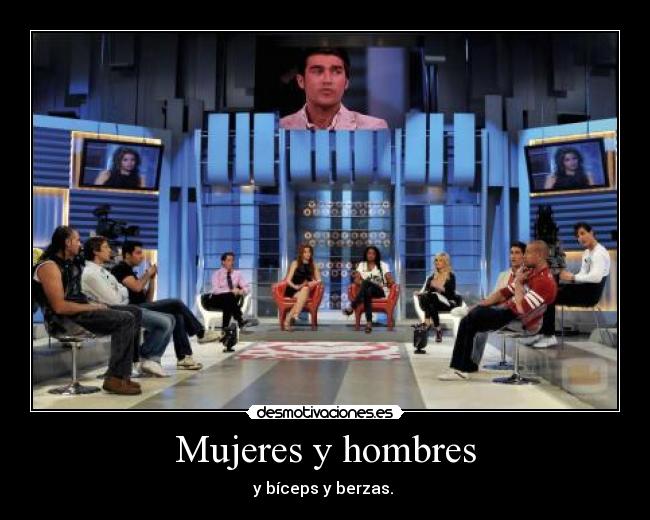 Mujeres y hombres -