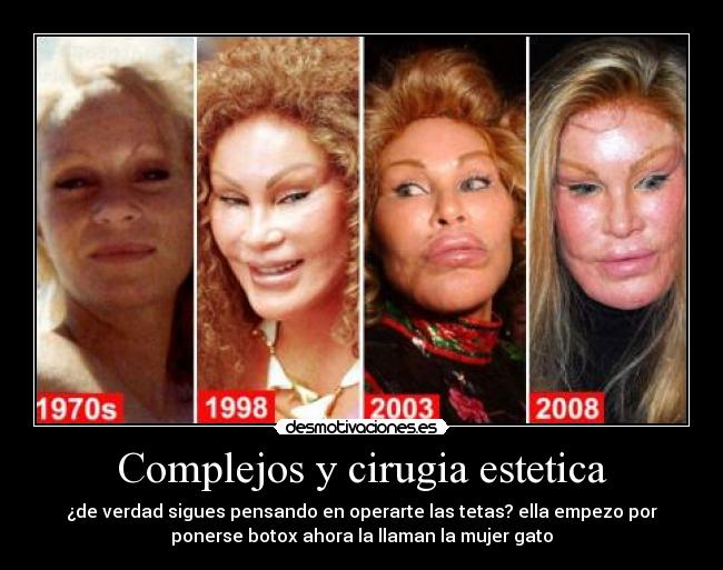 Complejos y cirugia estetica - 