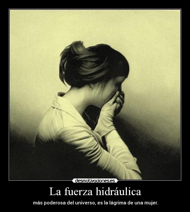 La fuerza hidráulica -