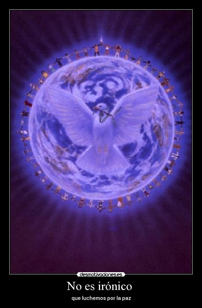 No es irónico -