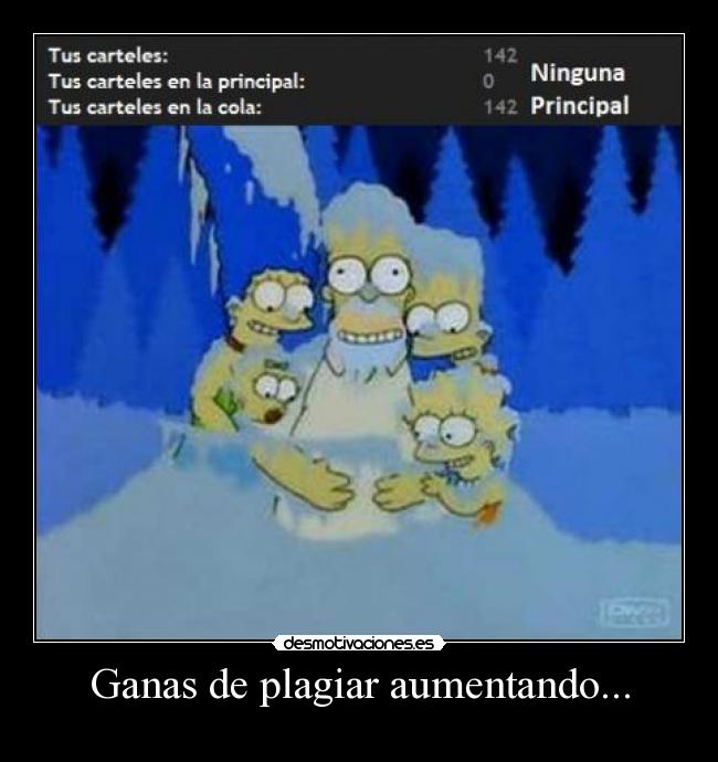 Ganas de plagiar aumentando... -