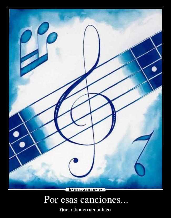 Por esas canciones... - 