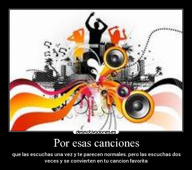 Por esas canciones -