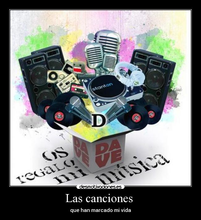 carteles canciones mias hell_kaiser hell kaiser desmotivaciones