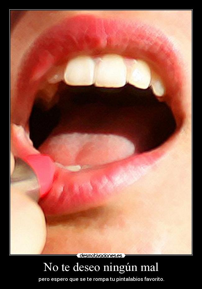 No te deseo ningún mal -