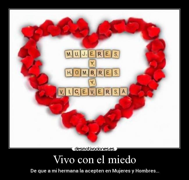 Vivo con el miedo -