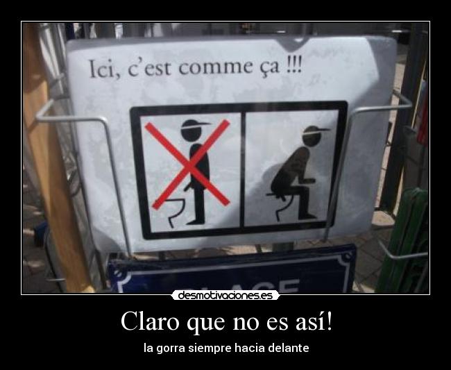 Claro que no es así! - 