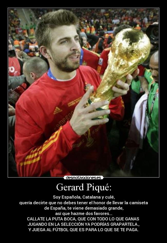 Gerard Piqué: - 