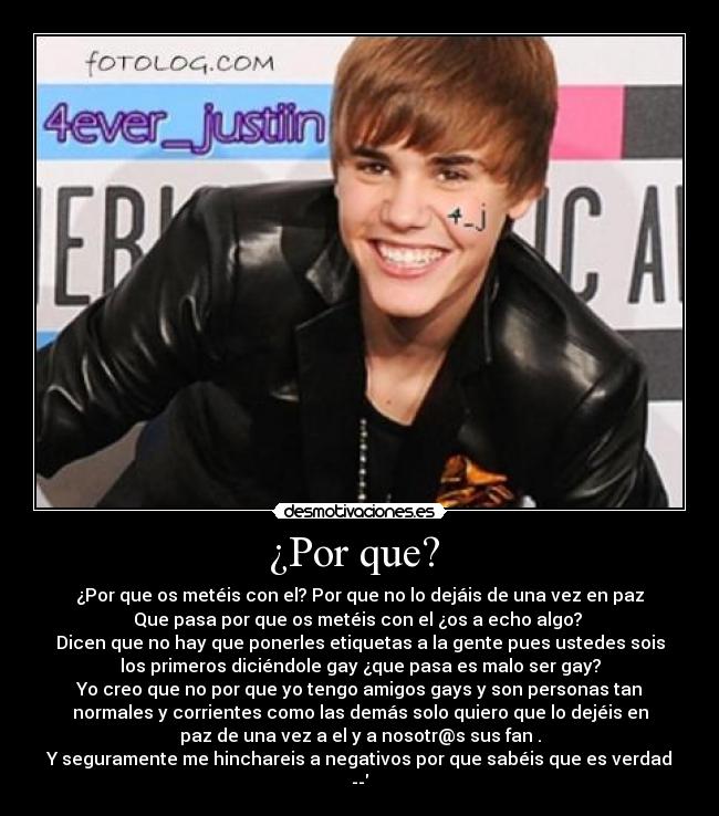 ¿Por que?  - 