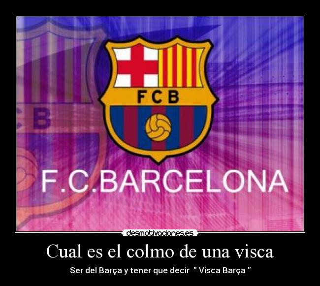 carteles colmo una visca desmotivaciones