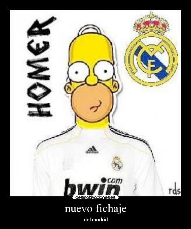 nuevo fichaje - del madrid
