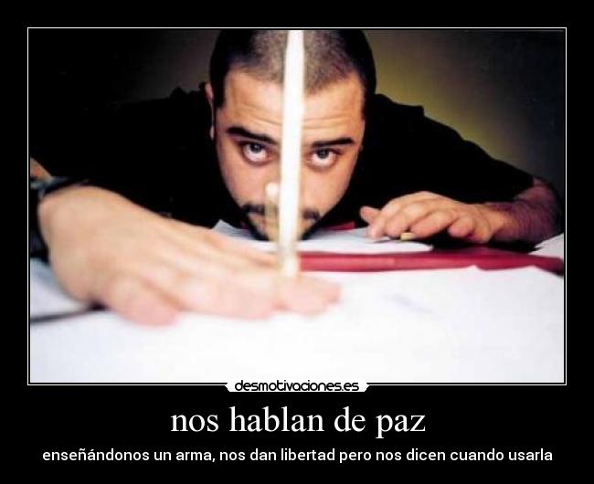 nos hablan de paz -