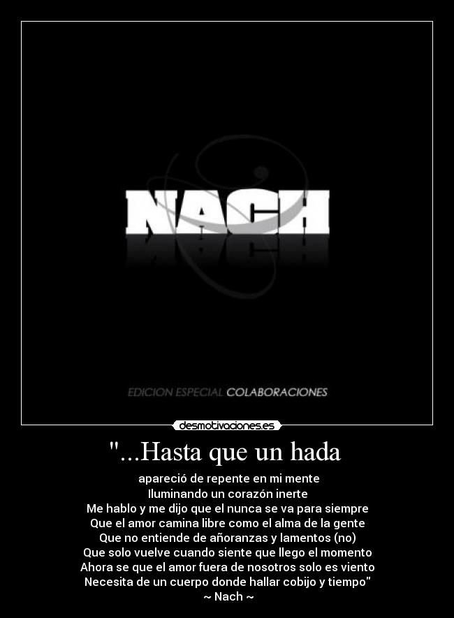 ...Hasta que un hada -