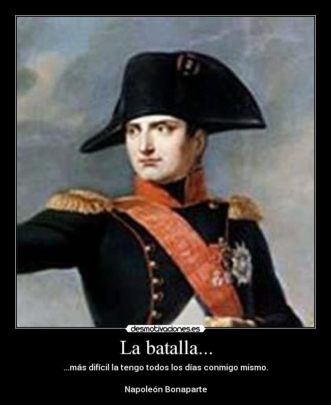 La batalla... - 