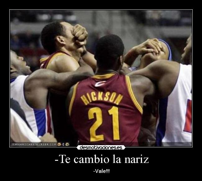 -Te cambio la nariz - 