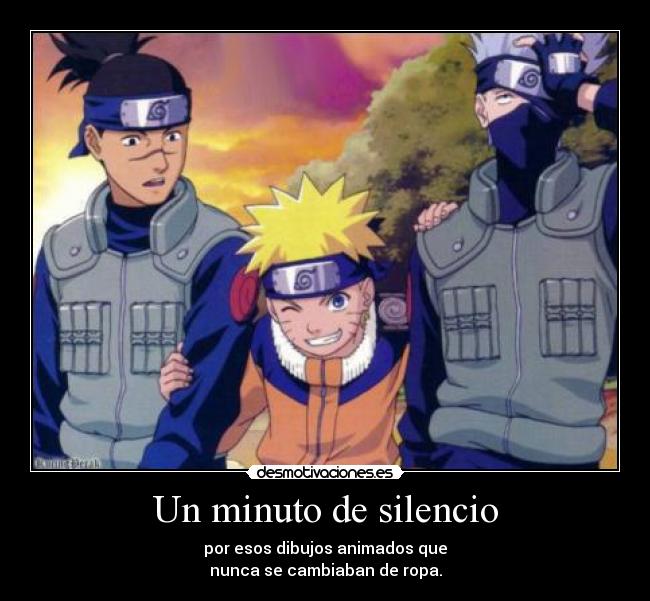 Un minuto de silencio -