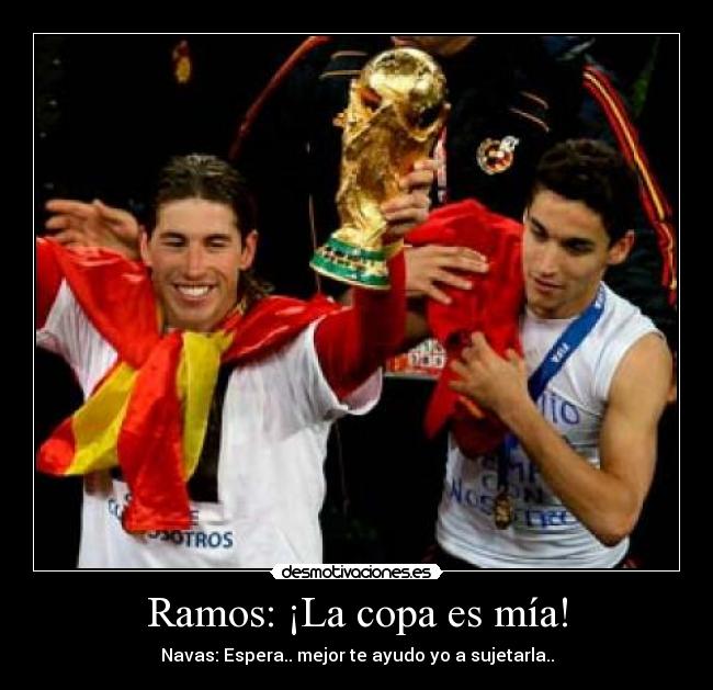 Ramos: ¡La copa es mía! - 