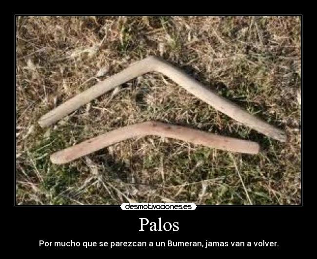 Imágenes y Carteles de PALOS Pag. 11 Desmotivaciones