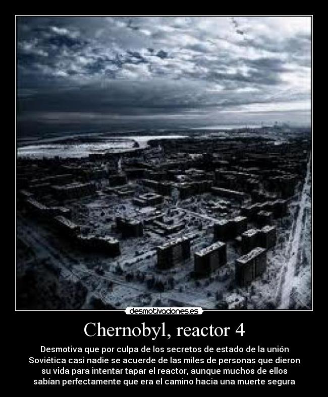 Chernobyl, reactor 4 -