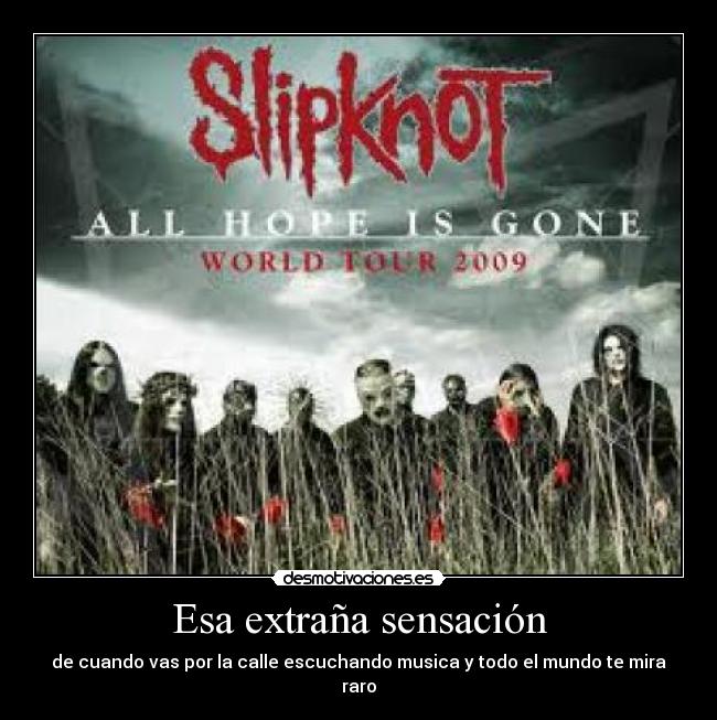 Esa extraña sensación - 