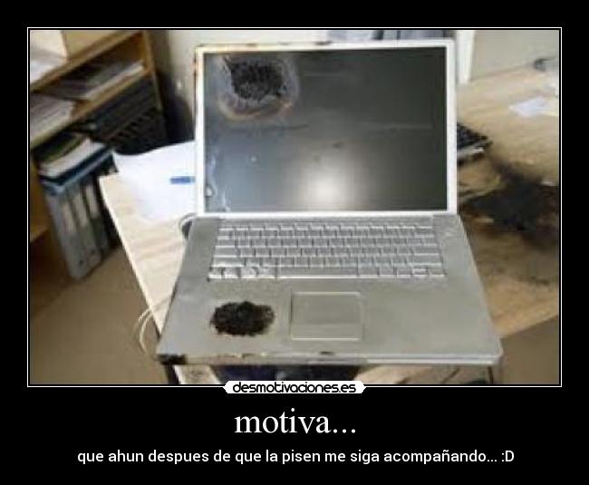 carteles motiva notebook rota desmotivaciones