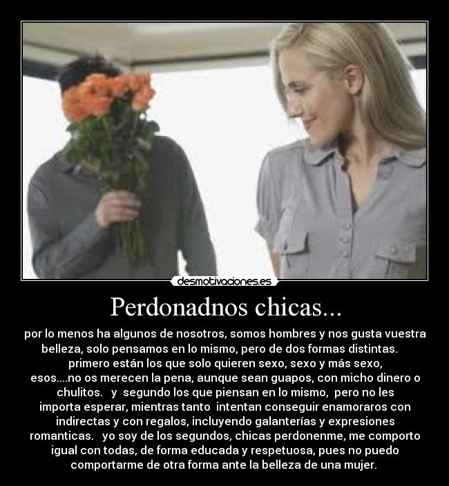 Perdonadnos chicas... -