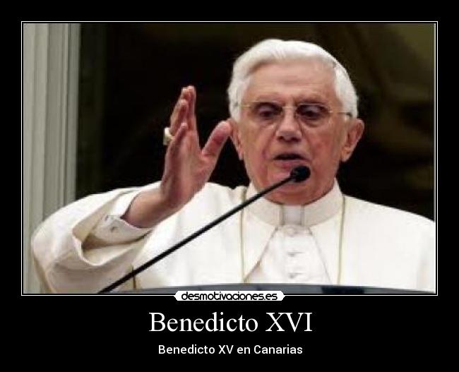 Benedicto XVI -