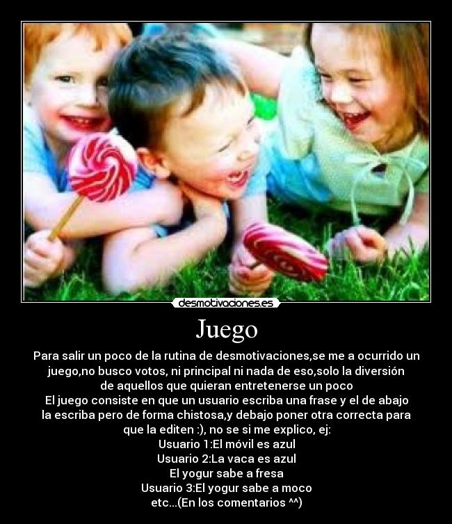 carteles juego desmotivaciones