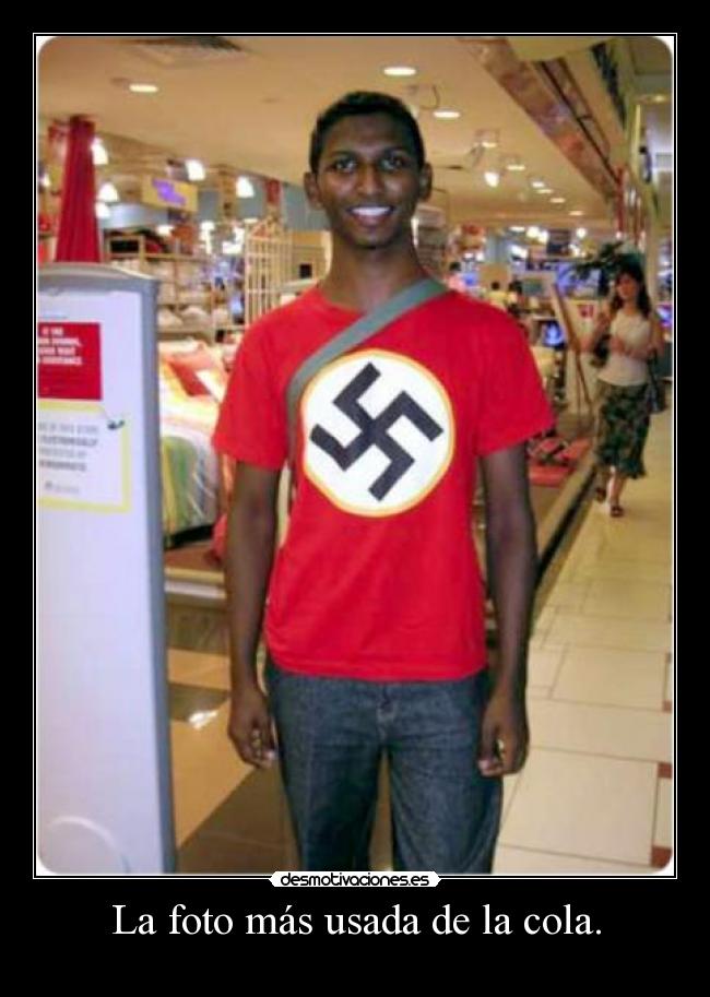 La foto más usada de la cola. - 