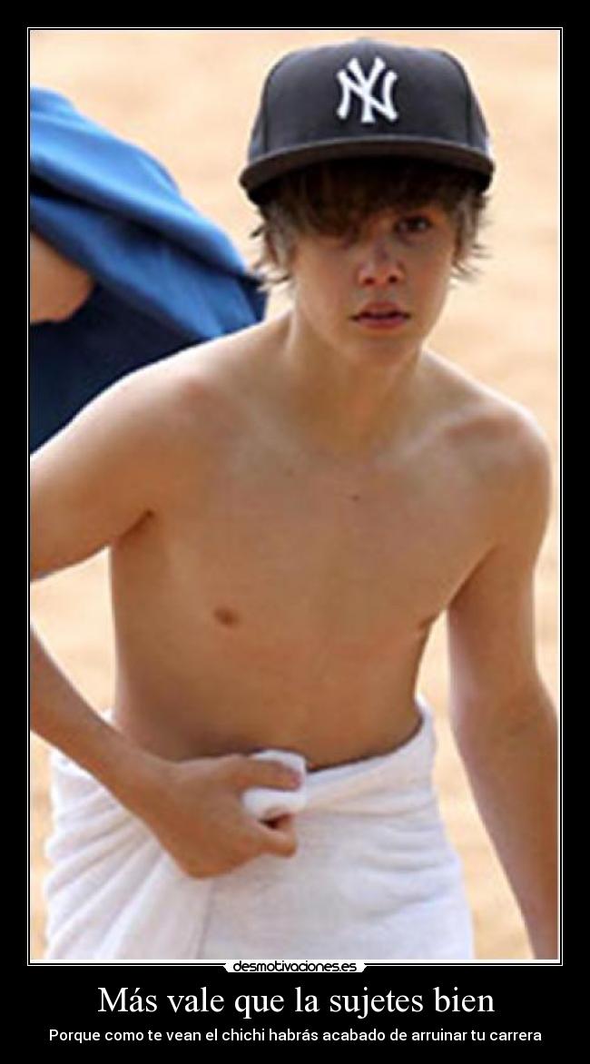 carteles justin bieber desmotivaciones