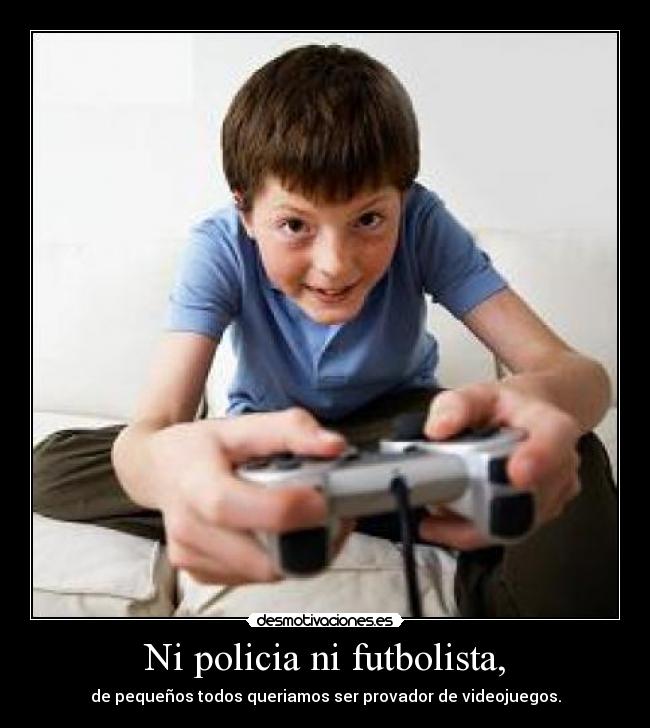 Ni policia ni futbolista, -