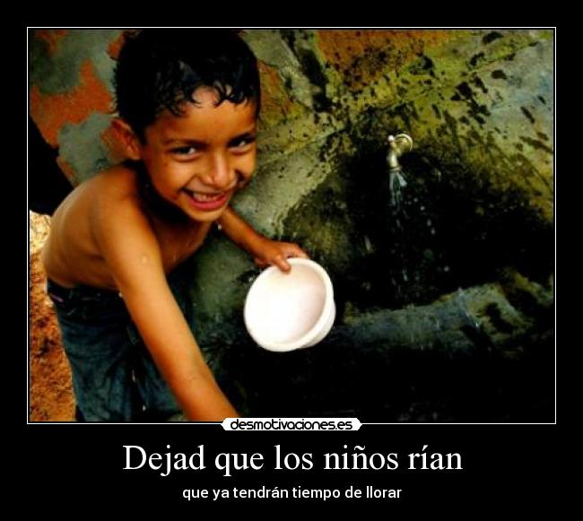 Dejad que los niños rían - 